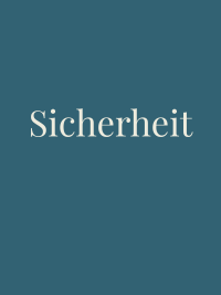 Sicherheit im Finanzen